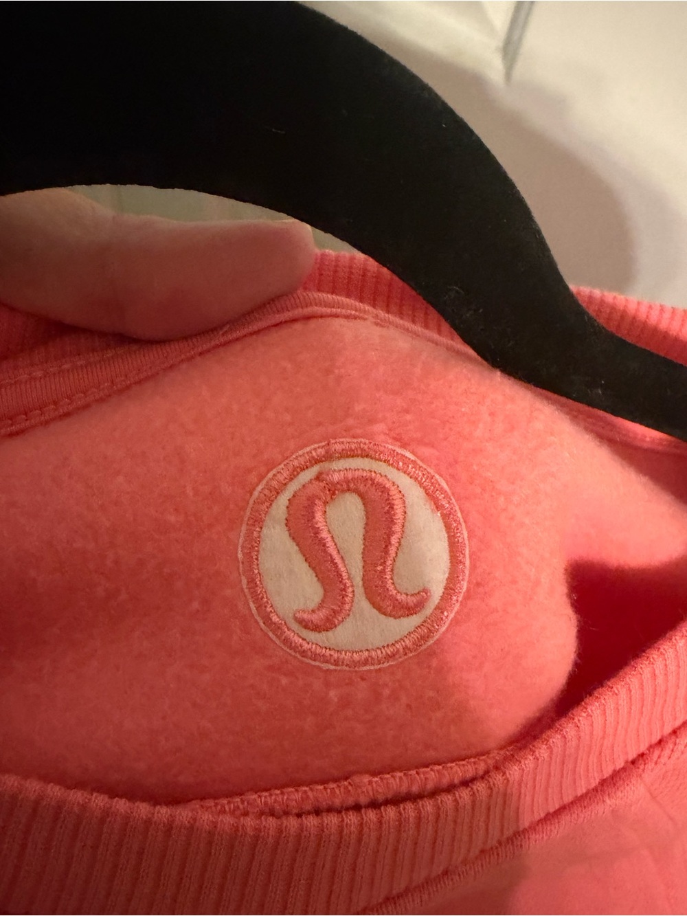 lululemon athletica Pink Scuba Cropped Crew Sweatshirt - Picture 3 of 4